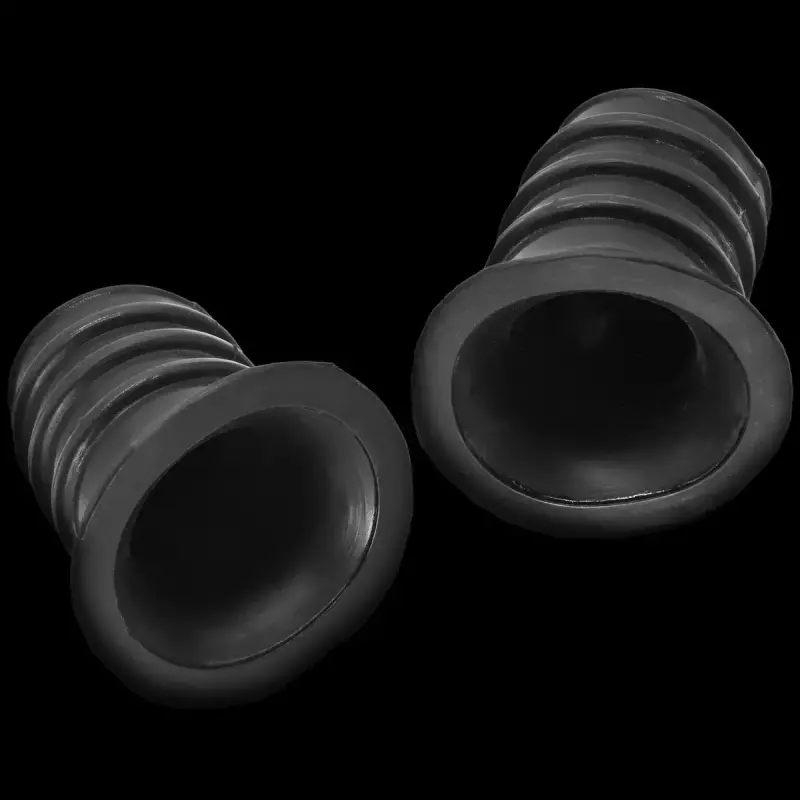 Succionadores de pezones Oxballs Ribnips, 4 anillos muelle | Dark-Ink