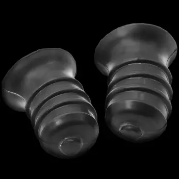 Succionadores de pezones Oxballs Ribnips, 4 anillos muelle | Dark-Ink
