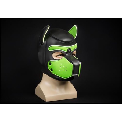 Neo Puppy Hood vert/lime 7548