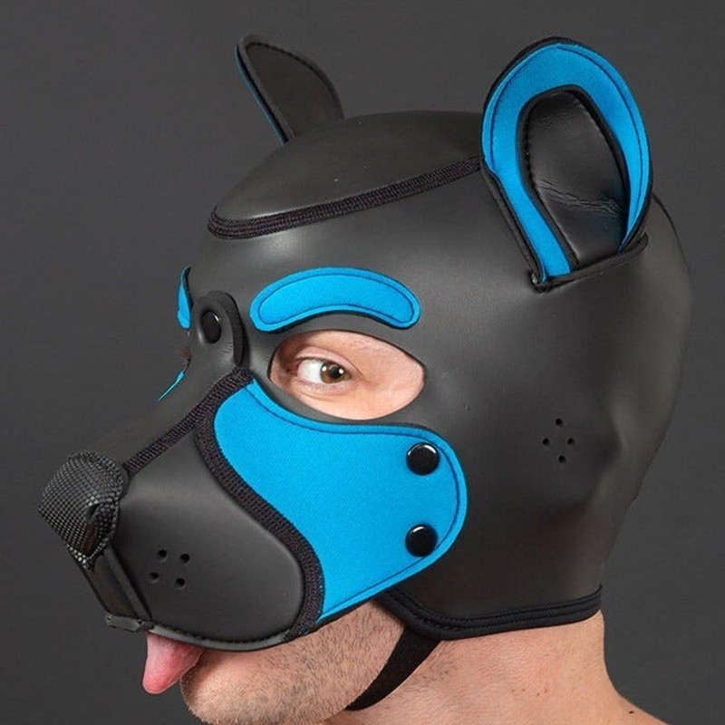 Neo frisky pup hood Aqua