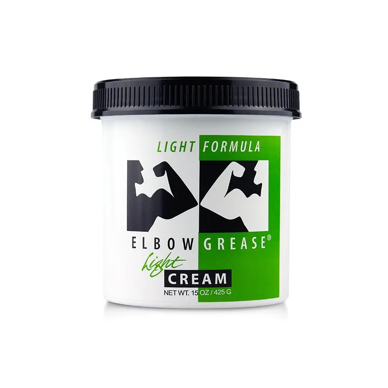 Lubrifiant crème Elbow Grease Light, allégé sans parfum | Dark-Ink