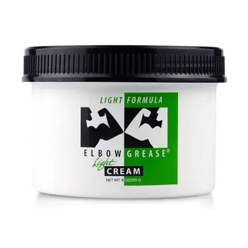Lubrifiant crème Elbow Grease Light, allégé sans parfum | Dark-Ink