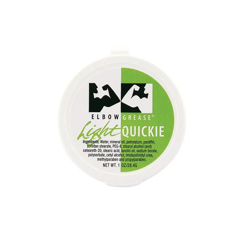 Lubrifiant crème Elbow Grease Light, allégé sans parfum | Dark-Ink