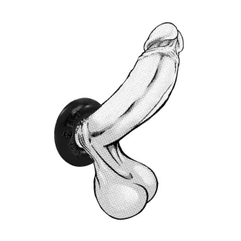 Cockring Boneyard Nutball : 2 anneaux, 2 diamètres silicone | Dark-Ink