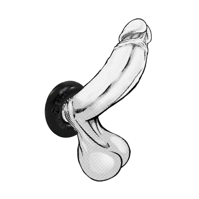 Cockring Boneyard Nutball : 2 anneaux, 2 diamètres silicone | Dark-Ink