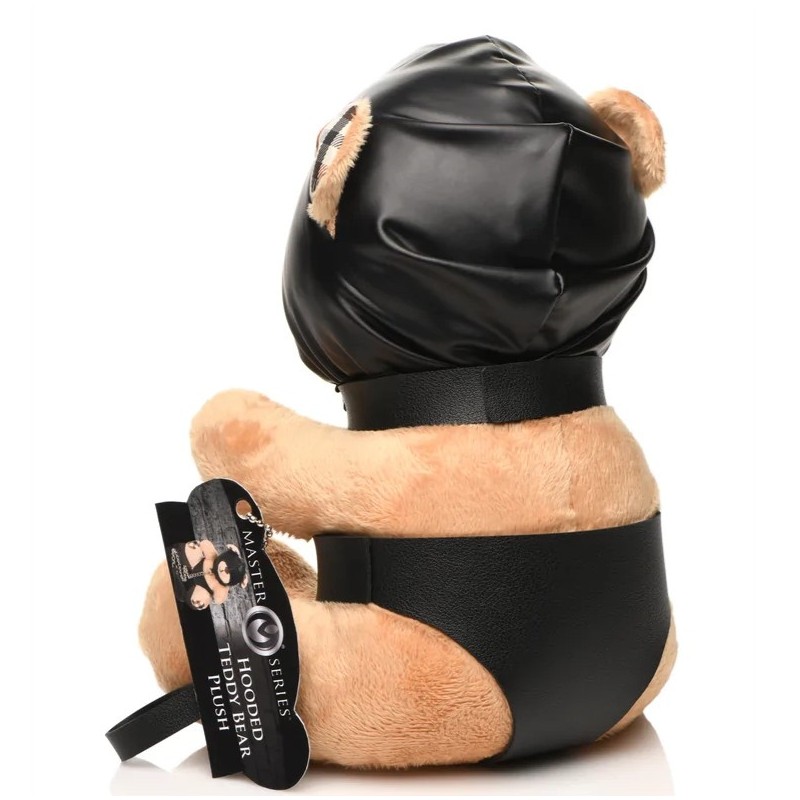 Master series hooded bondage teddy bear