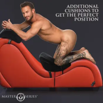 Chaise de sexe Master Series Kinky Chair, démontable | Dark-Ink