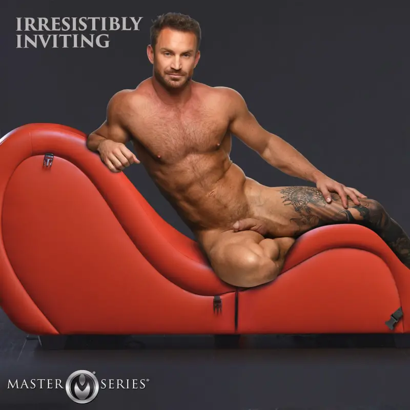 Chaise de sexe Master Series Kinky Chair, démontable | Dark-Ink
