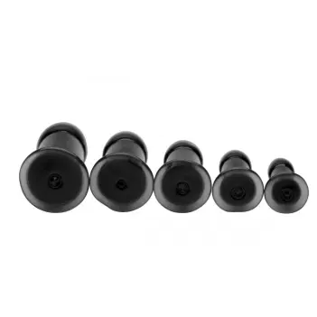Master Series Expansion Anal Dilator Set, 5 graduated sizes | Dark-Ink