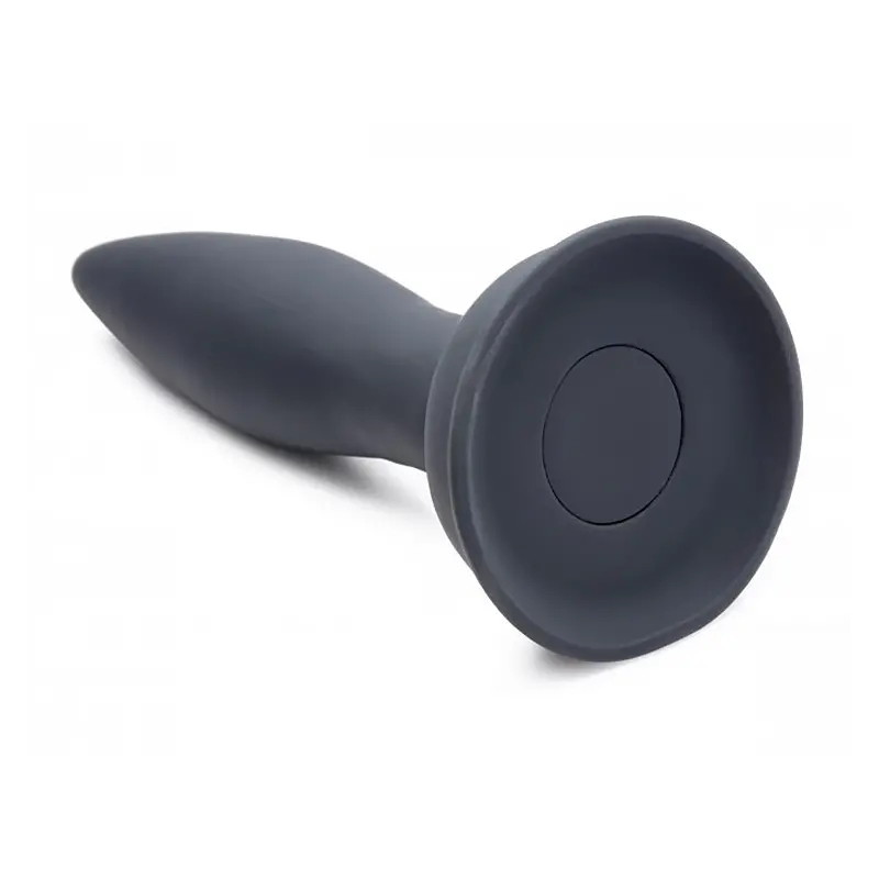Turbo Ass-Spinner Remote Control Butt Plug, rotating beads | Dark-Ink