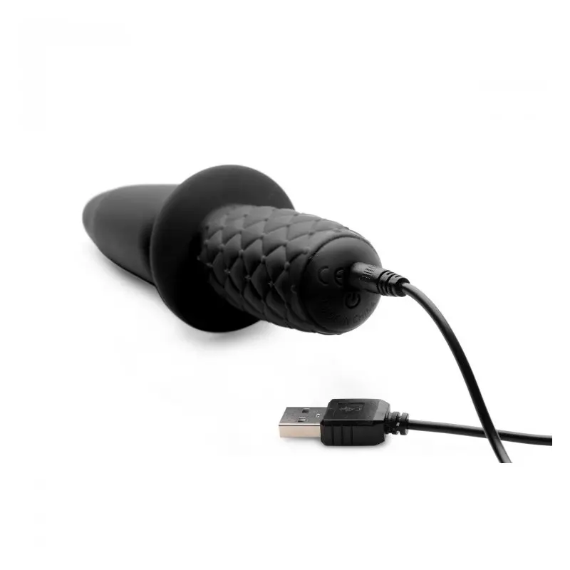 Thrust Master Thrusting Dildo, 2.5" auto thrust | Dark-Ink