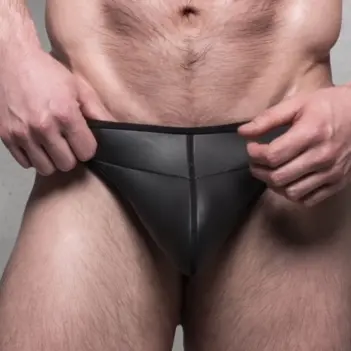 Battle Jockstrap Neopren Cellblock 13, abnehmbarer C-Ring | Dark-Ink