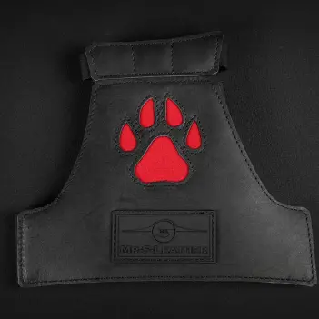 Puppy Pfoten Mr. S Leather Open Paw, Finger frei 16 Farben | Dark-Ink