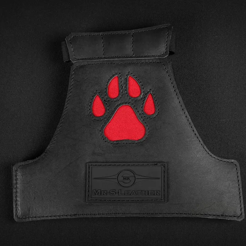 Puppy Pfoten Mr. S Leather Open Paw, Finger frei 16 Farben | Dark-Ink