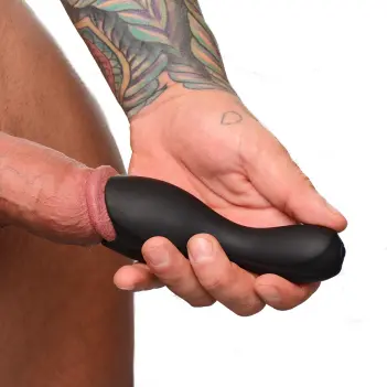 Vibrador uretral 10X Trinity Vibes, 3 sondas silicona | Dark-Ink