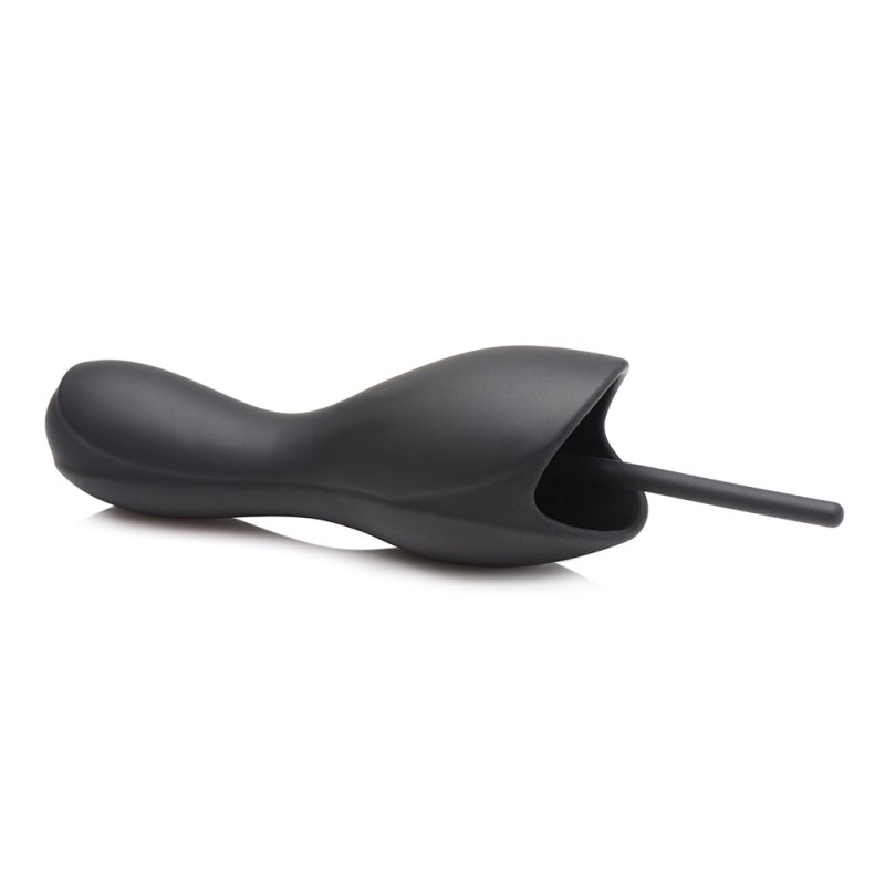 Vibrating penis head teaser urethr