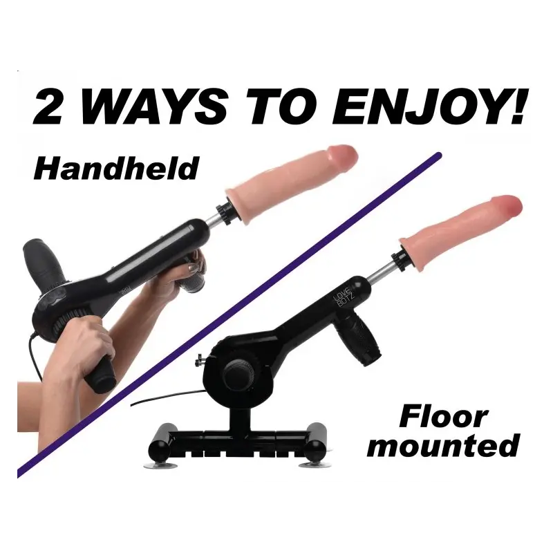Pro-Bang Sex Machine LoveBotz Wireless Remote Control | Dark-Ink