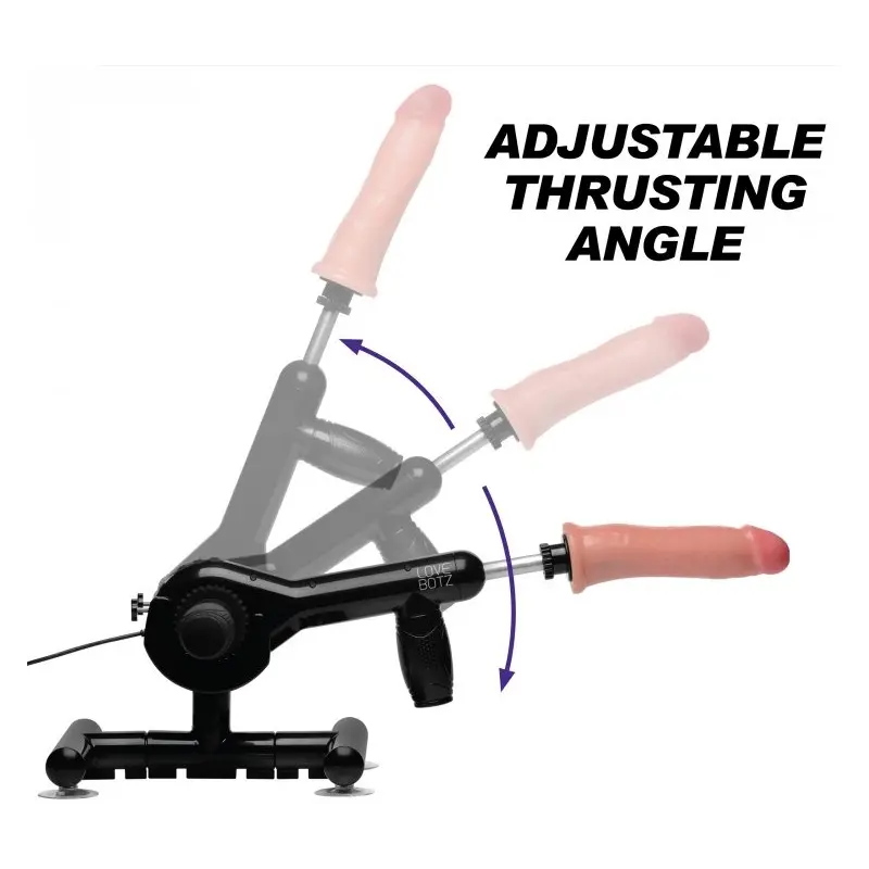 Pro-Bang Sex Machine LoveBotz Wireless Remote Control | Dark-Ink