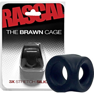 COCKSLING SILICONE 3X STRETCH BRAWN CAGE 9018