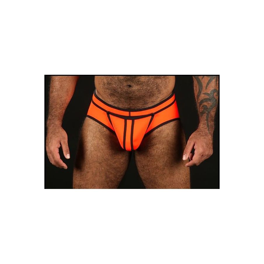 Jock Brief Full Access Neo Bold Orange 9090