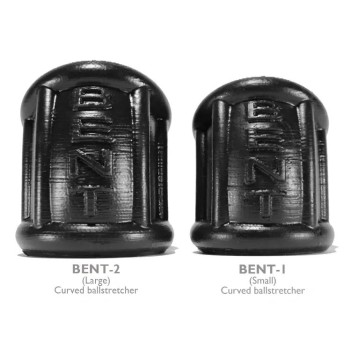 Bent curved bender ballstretcher oxballs liquid platinum silicone