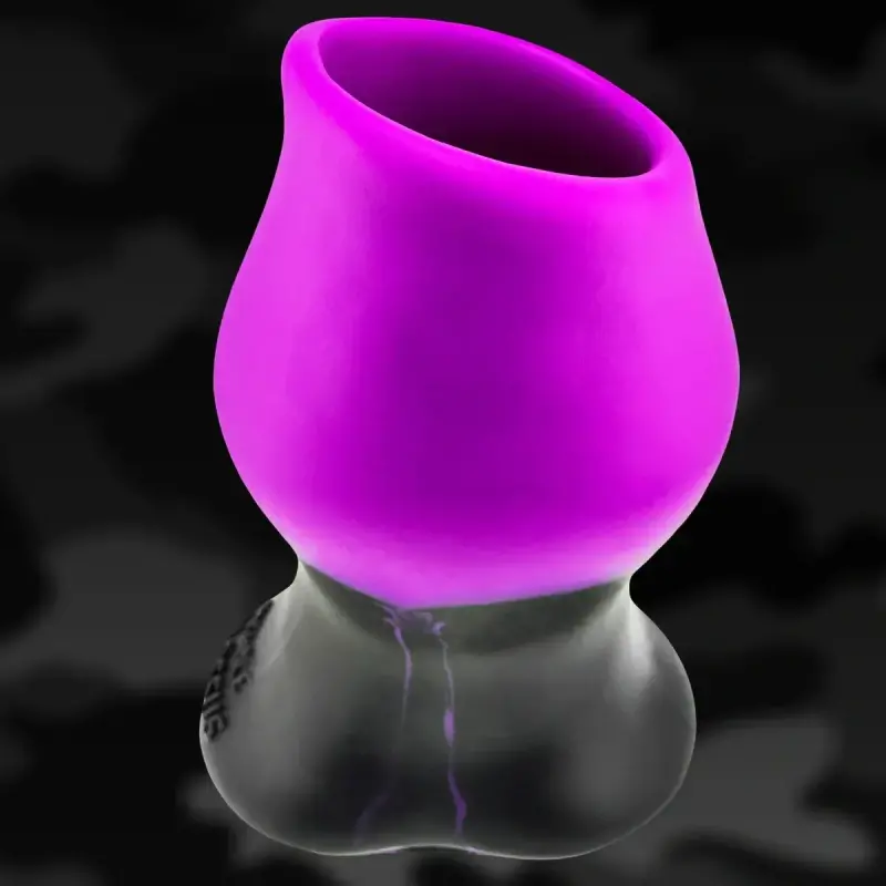 Oxballs SuperMax & Colossus Pighole Gaper Plug, 2 Größen | Dark-Ink