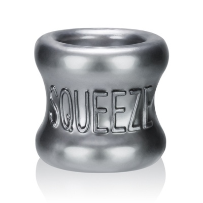 Squeeze Soft Grip Ballstretcher | OXBALLS | Dark-Ink