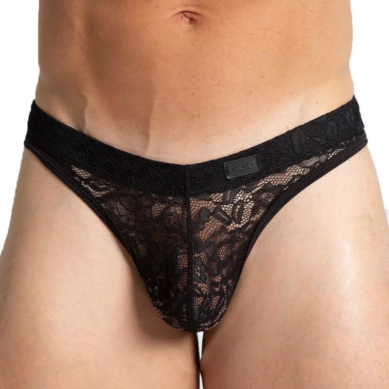 Paradise black g-string