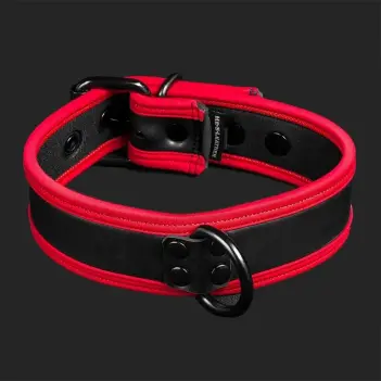 Mr-S-Leather Neo neoprene puppy collar, 4 colorways | Dark-Ink