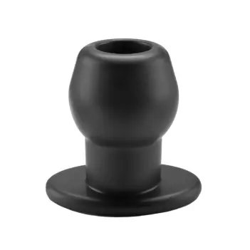 Plug anal creux Perfect Fit, canal traversant, 3 tailles | Dark-Ink