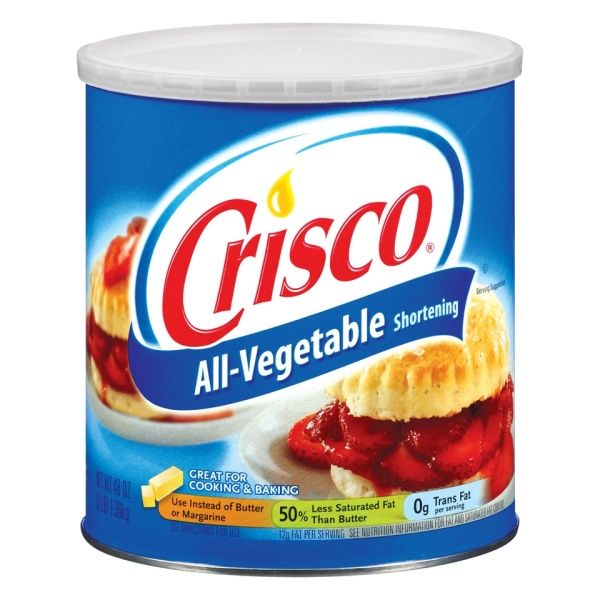 Crisco lubrifiant graisse végétale 1360g 9689