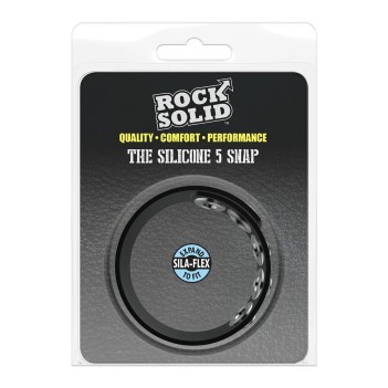 The silicone 5 snap