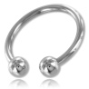 Anillo de glande con 2 bolas Ze HorseShoe 9770 1