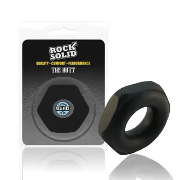 Penisring Rock Solid The Nutt Silikon Spiralform | Dark-Ink