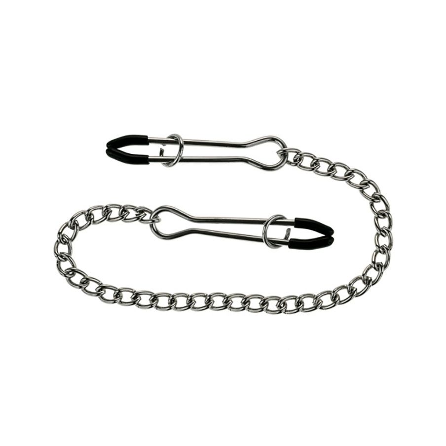 Ze Tweezer Pinzas Largas Para Pezones Con Cadena 9813