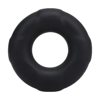 Cockring Rock Solid The Lifesaver silicone SILA-FLEX | Dark-Ink