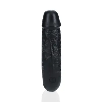Double gode réaliste en U RealRock 12,7 cm deux extrémités | Dark-Ink