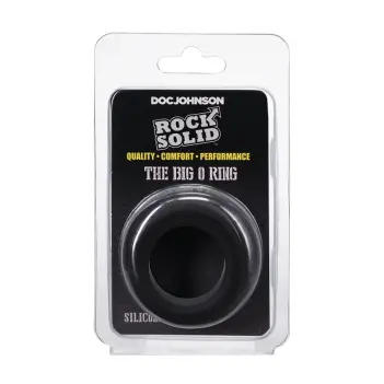 Anillo para pene Rock Solid The Big O fosforescente | Dark-Ink