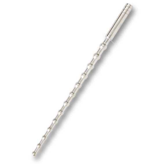 Plug uretre et Sonde Dark-Line Ze Exiter Plug Urétral 13 boules 178 mm 9963