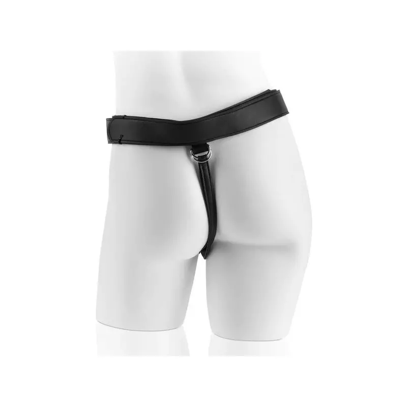Harnais strap-on King Cock 6" avec gode réaliste | Dark-Ink
