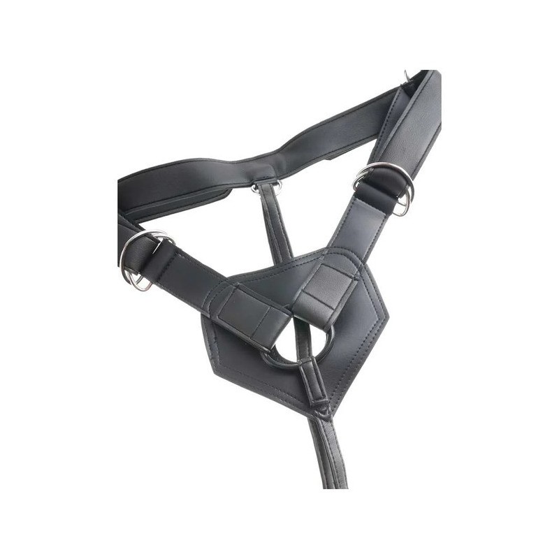 Kingcock strap on harness 6"