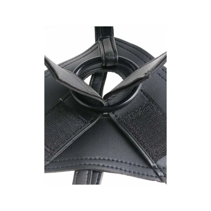 Harnais strap-on King Cock 6" avec gode réaliste | Dark-Ink