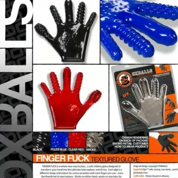 OXBALLS FINGER FUCK | Guante texturizado FLEXtpr