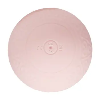 Vibrating and heating massager - pink