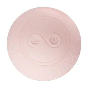 Vibrating and heating massager - pink