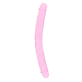 Realistic double dong - 13'' / 34 cm pink