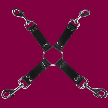 DARKLINE Leather hogties