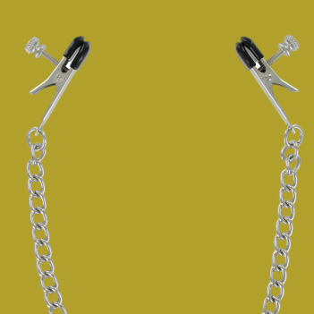 Alligator adjustable nipple clamps rubber coated