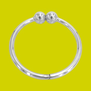 Barbell magnetic stainless steel slave collar