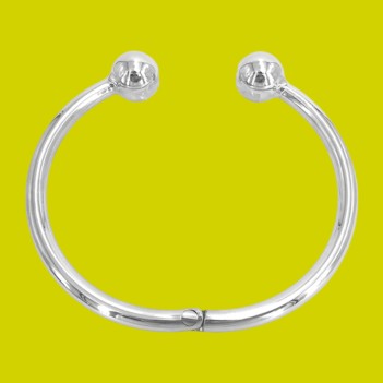 Barbell magnetic stainless steel slave collar